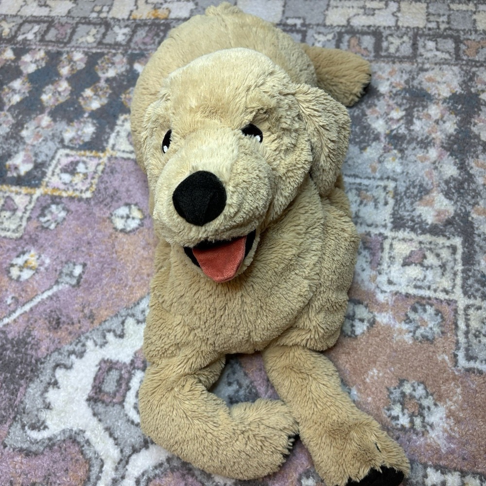 IKEA‎ Gosig Golden Retriever 27" 70cm Large Plush Dog Jumbo Stuffed Animal Toy